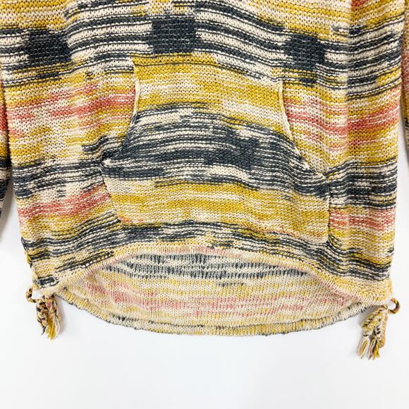 Free People Revolve Snowcone Hoodie in Blue Combo Women's Large - Picture 4 of 12